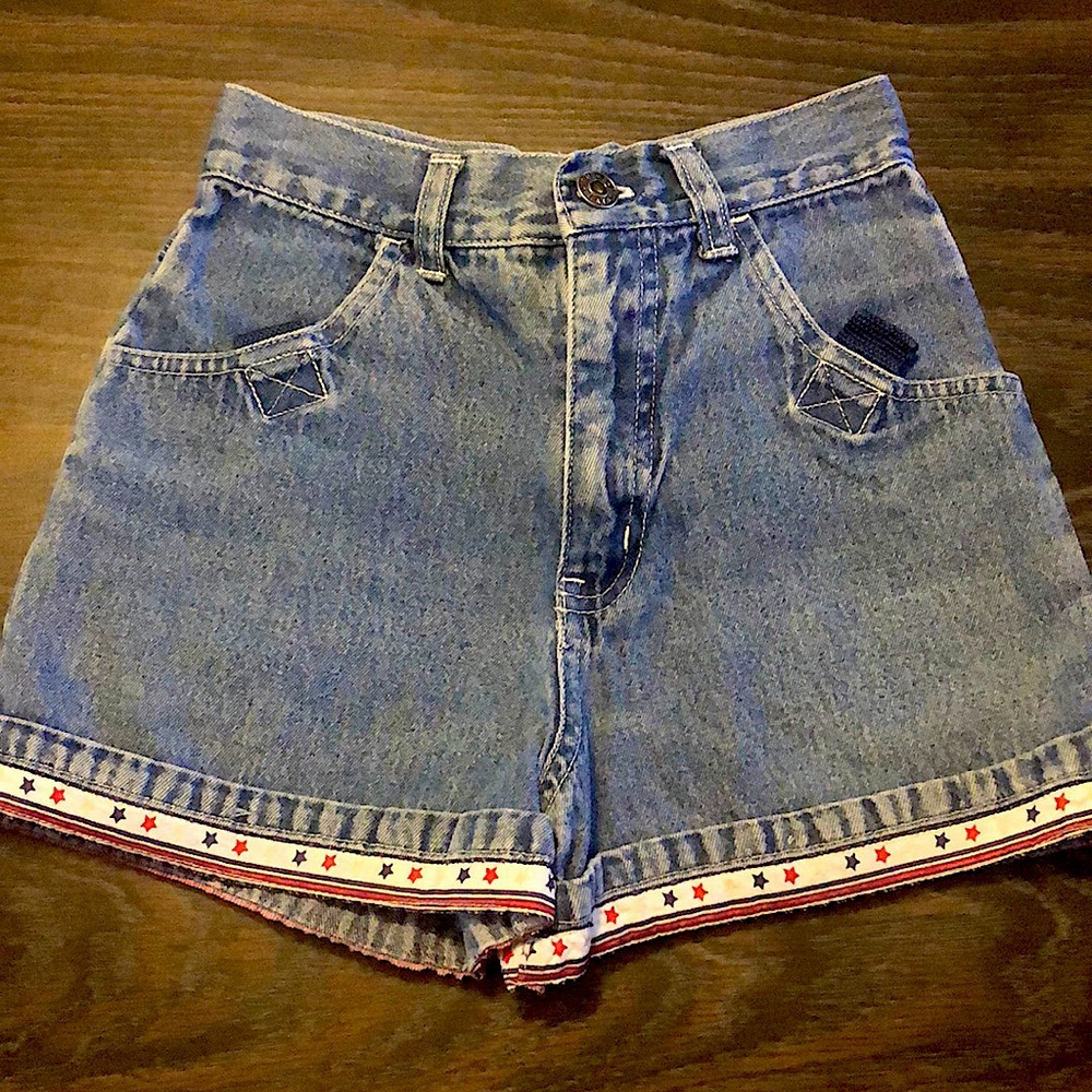 Star Spangled Children’s Jean Shorts